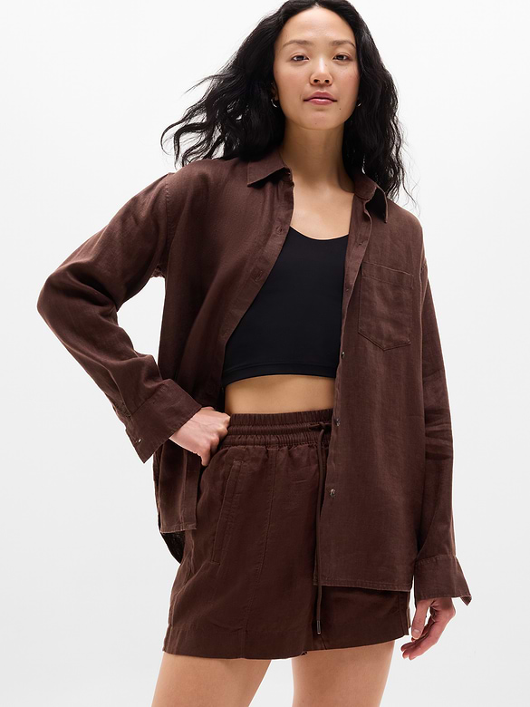 Retreat Linen Top