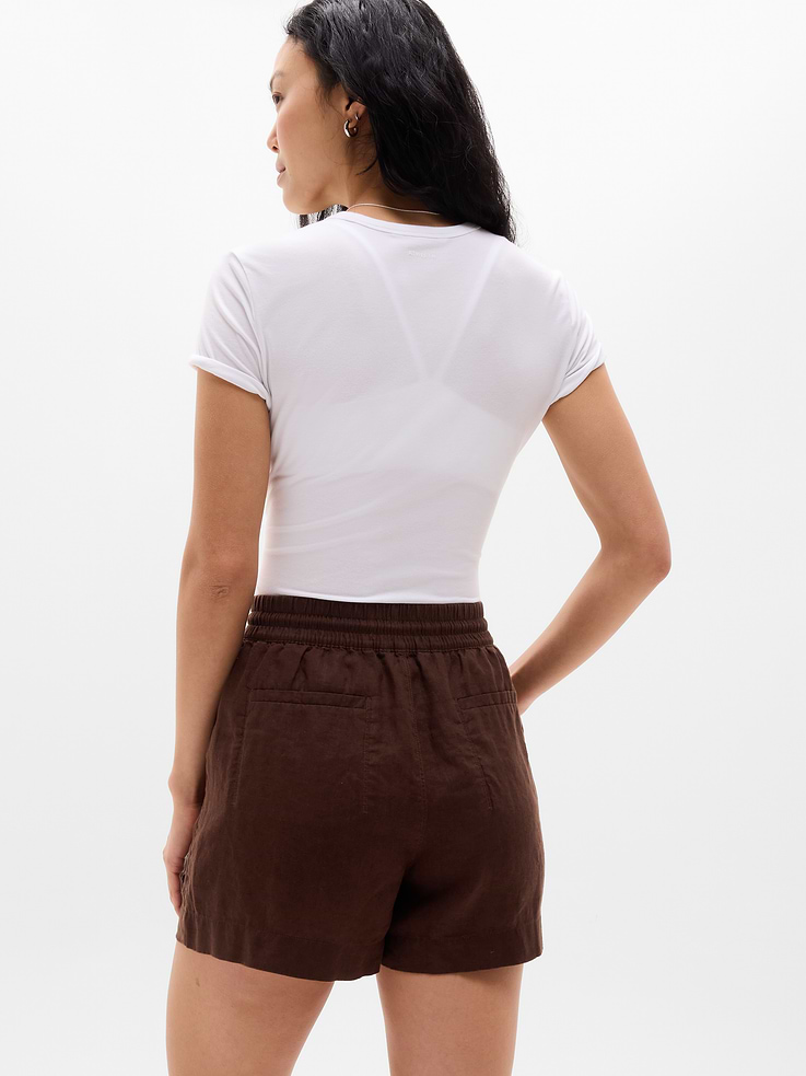 Image number 6 showing, Retreat Linen Mid Rise 4" Short