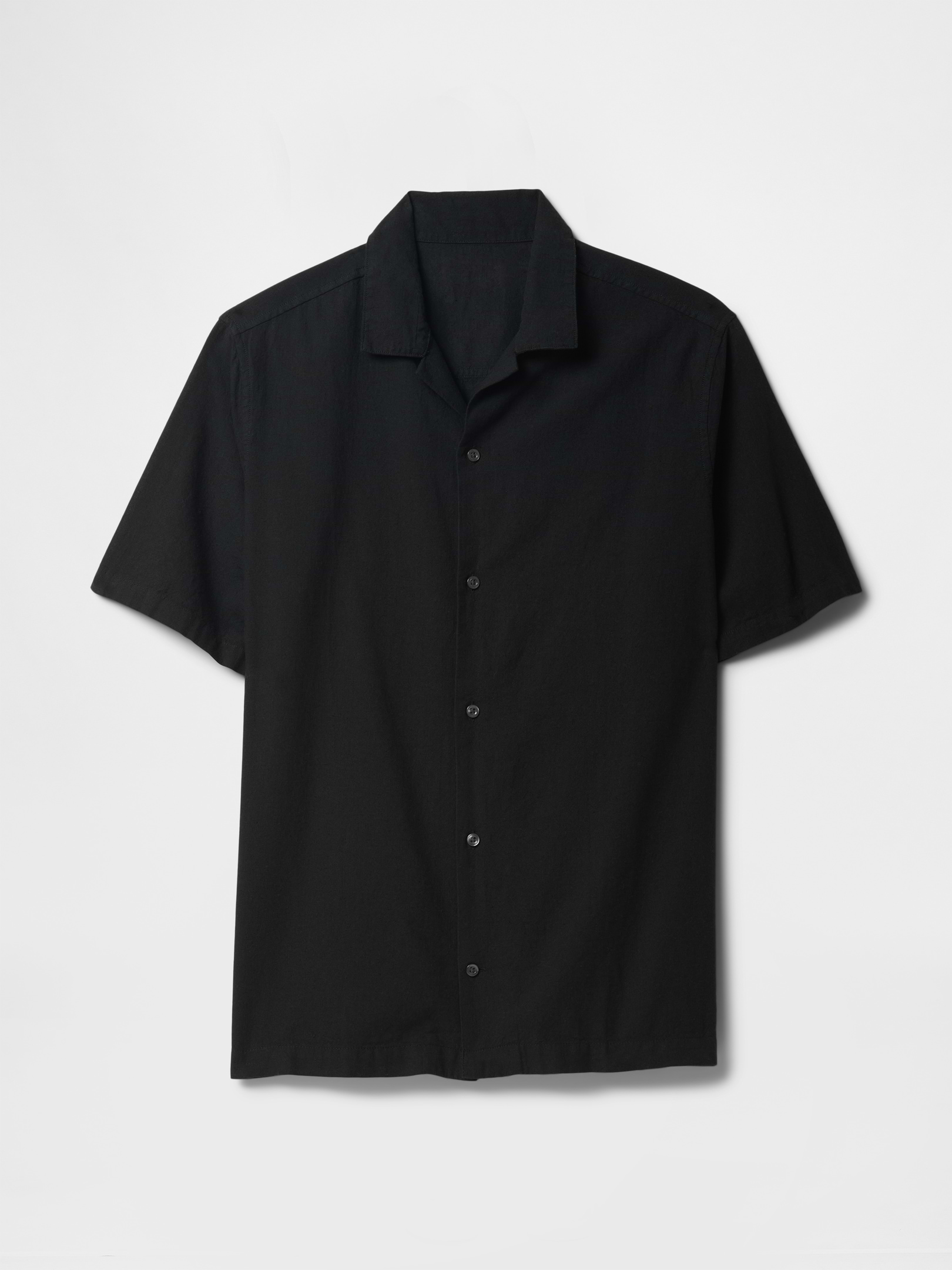 Linen-Blend Vacay Shirt in Standard Fit | Gap Factory
