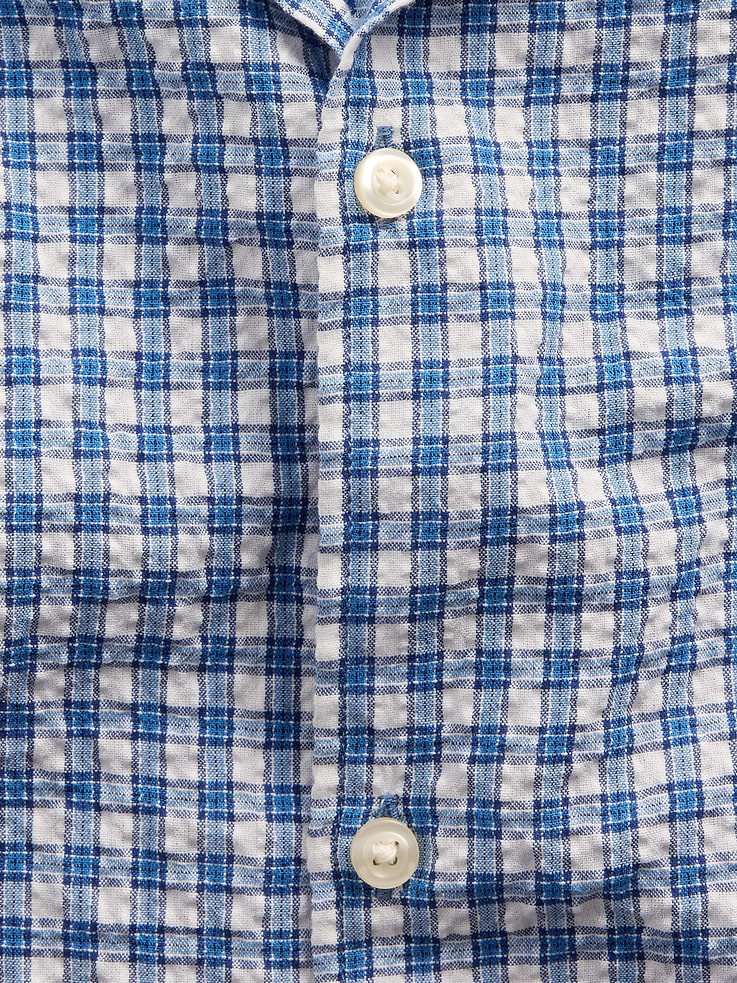 Image number 4 showing, Crinkle-Cotton Vacay Shirt in Standard Fit