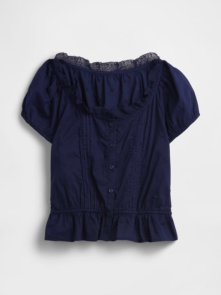 Image number 5 showing, Cap-Sleeve Pintuck Top