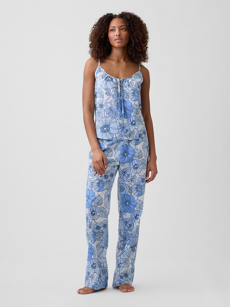 Image number 3 showing, Poplin PJ Cami