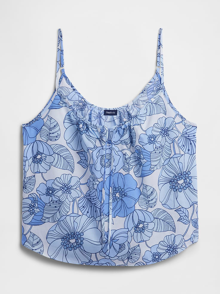 Image number 4 showing, Poplin PJ Cami