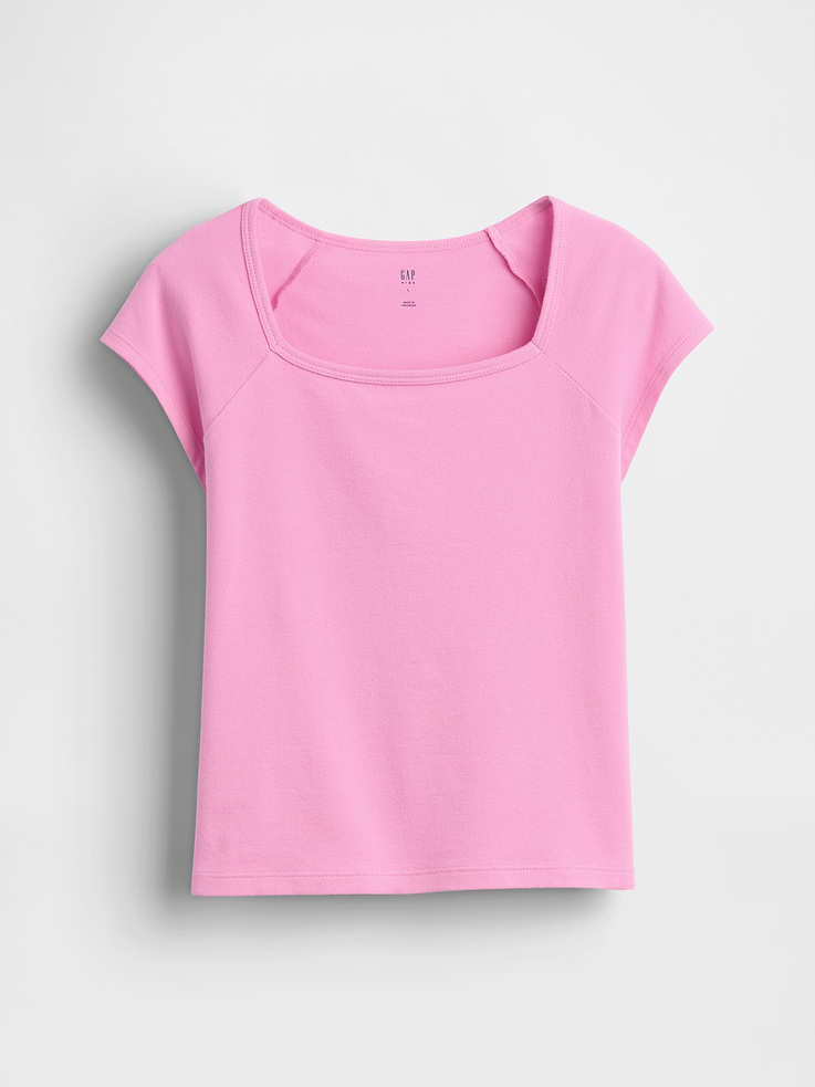 Image number 2 showing, Kids Square-Neck T-Shirt