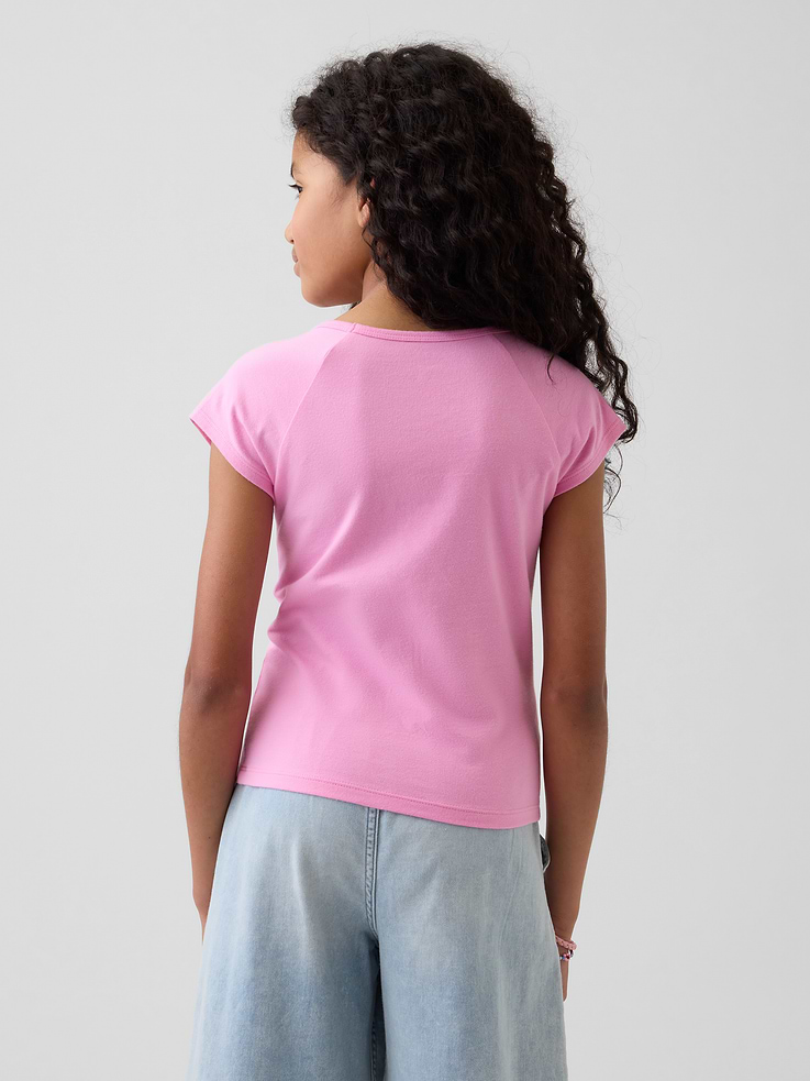 Image number 3 showing, Kids Square-Neck T-Shirt