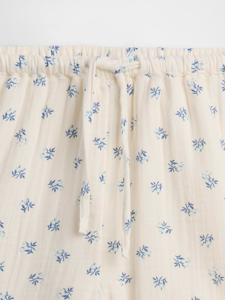 Image number 5 showing, Kids Cotton Gauze Easy Ruffle Shorts