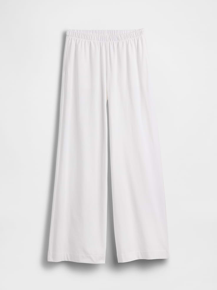 Image number 6 showing, Knit Wide-Leg Pants