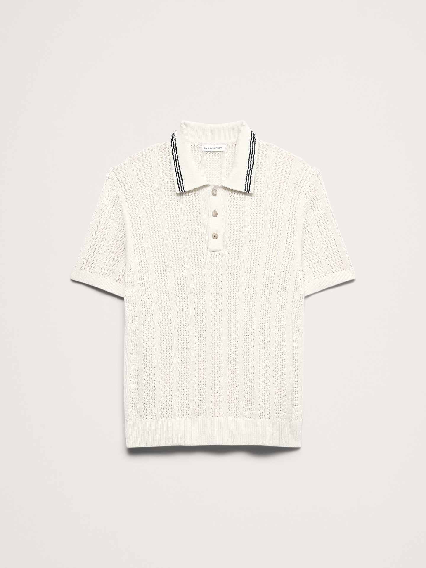 Image number 5 showing, Cotton Zig-Zag Sweater Polo