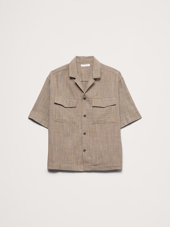 Relaxed-Fit Cotton Resort Shirt
