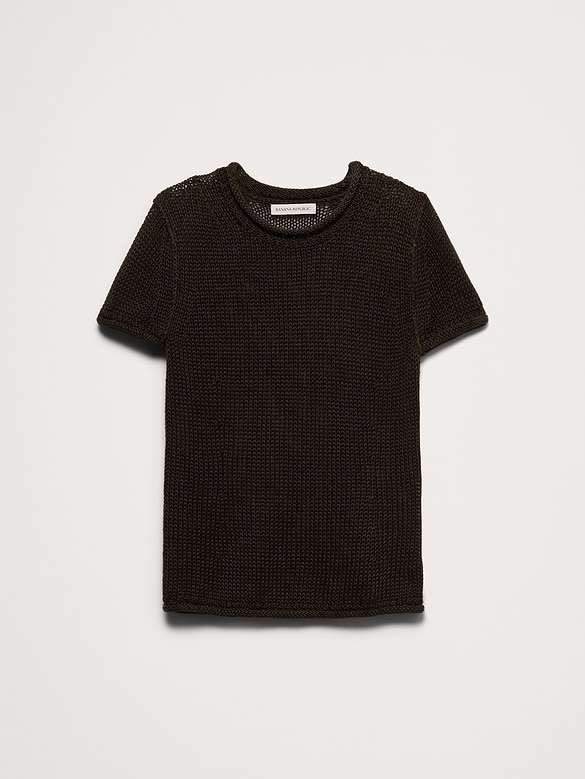 Heirloom Linen Sweater Tee