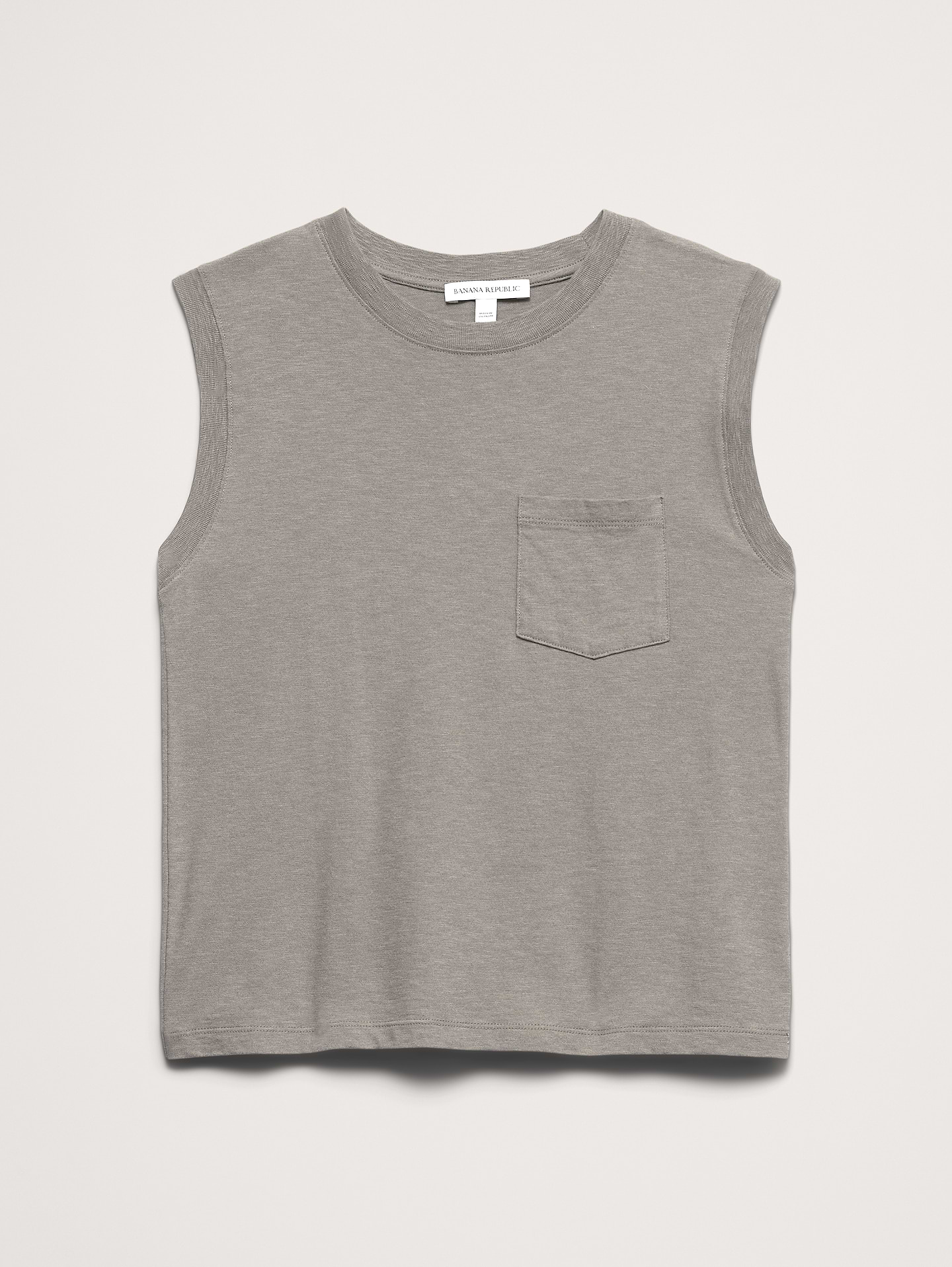 L'image numéro 5 présente Camisole en coton flammé