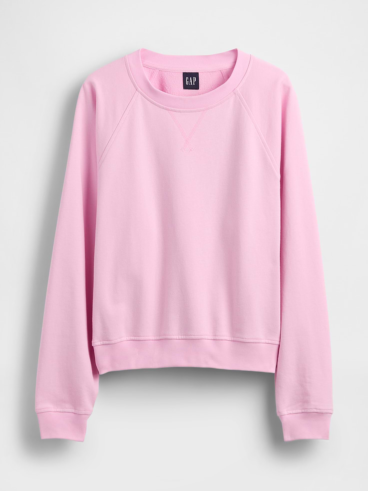 Image number 5 showing, VintageSoft Terry Raglan Sweatshirt