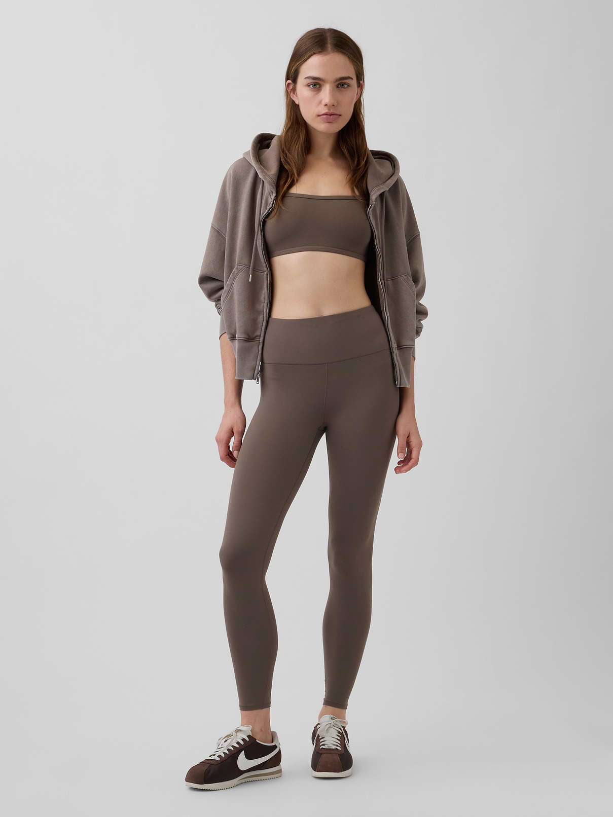 Image number 1 showing, GapFit Smooth High Rise Leggings