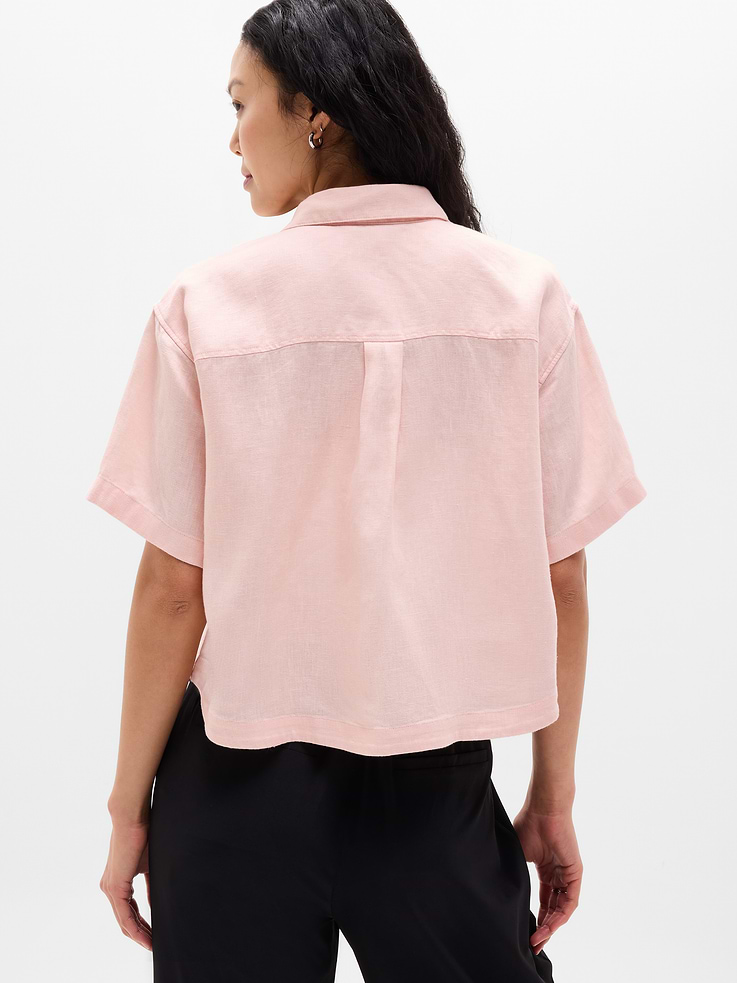 Image number 2 showing, Retreat Linen Short Sleeve Shirt