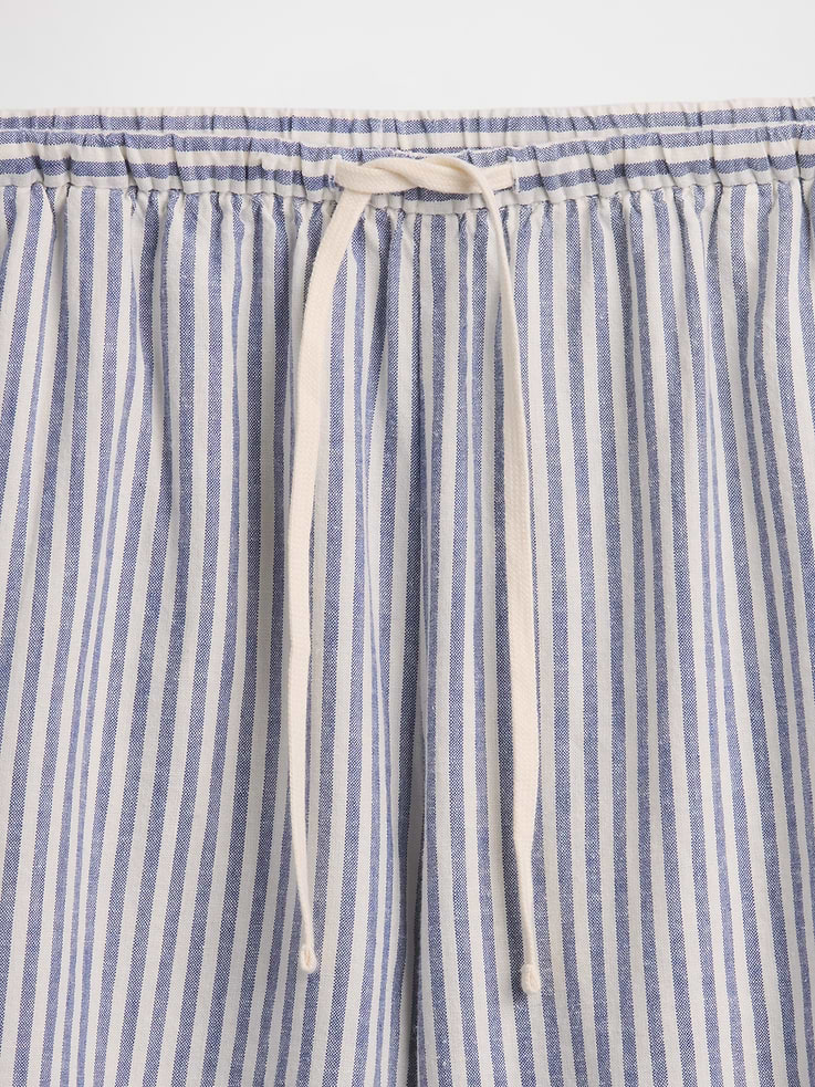 Image number 7 showing, 6" Linen-Blend Easy Shorts
