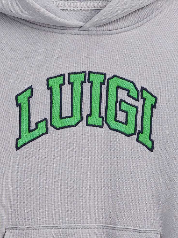 Image 5 of 5, Kids Super Mario VintageSoft Relaxed Hoodie
