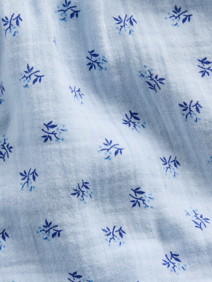 Image number 6 showing, Kids Cotton Gauze Easy Ruffle Shorts