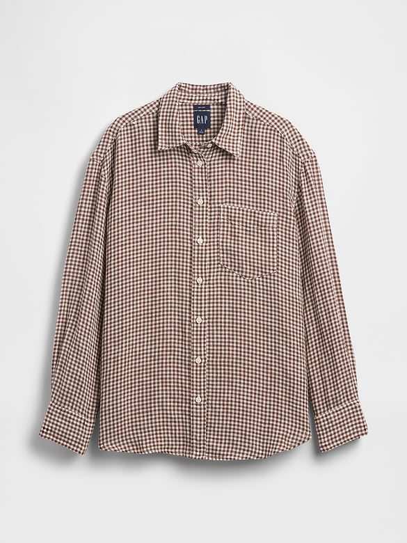 100% Linen Oversized Shirt