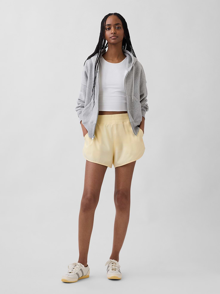 Image number 5 showing, GapFit Tech High Rise Running Shorts