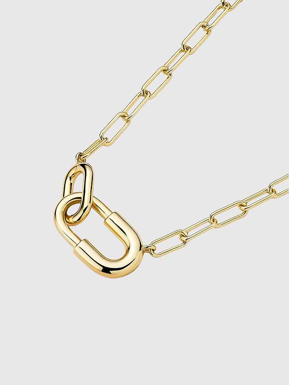 Ana Luisa Blake Large Gold Chain Necklace