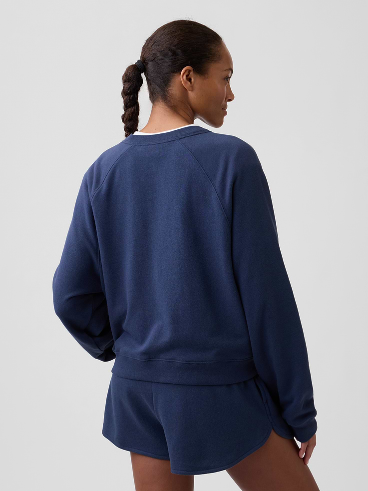 Image number 2 showing, Relaxed French Terry Crewneck Sweatshirt