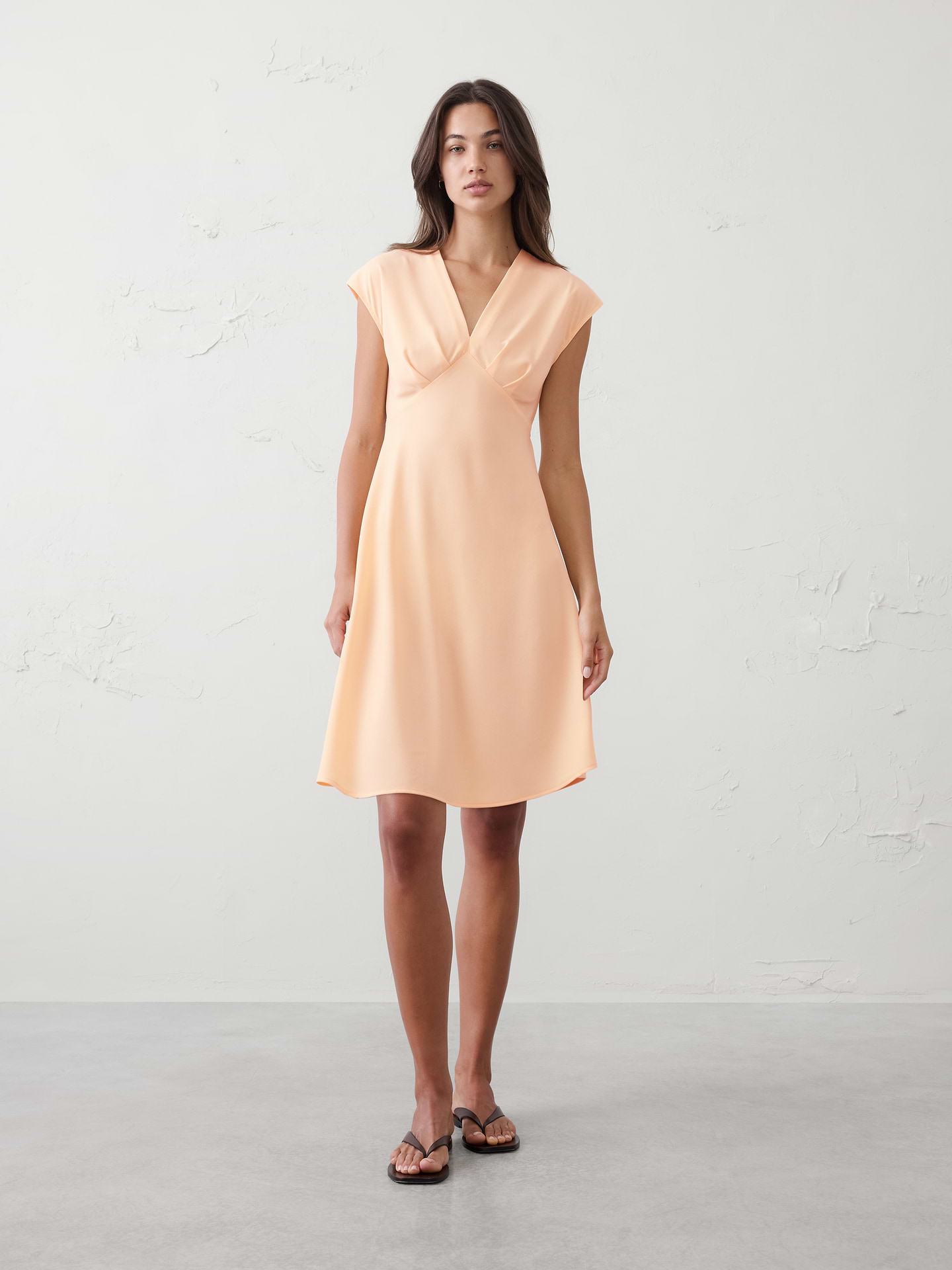 Image number 1 showing, Back-Tie Mini Dress