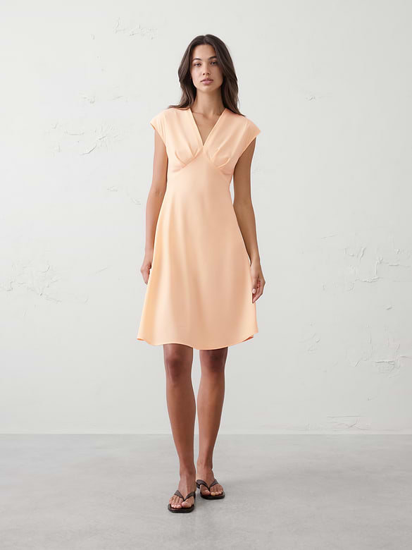 Back-Tie Mini Dress