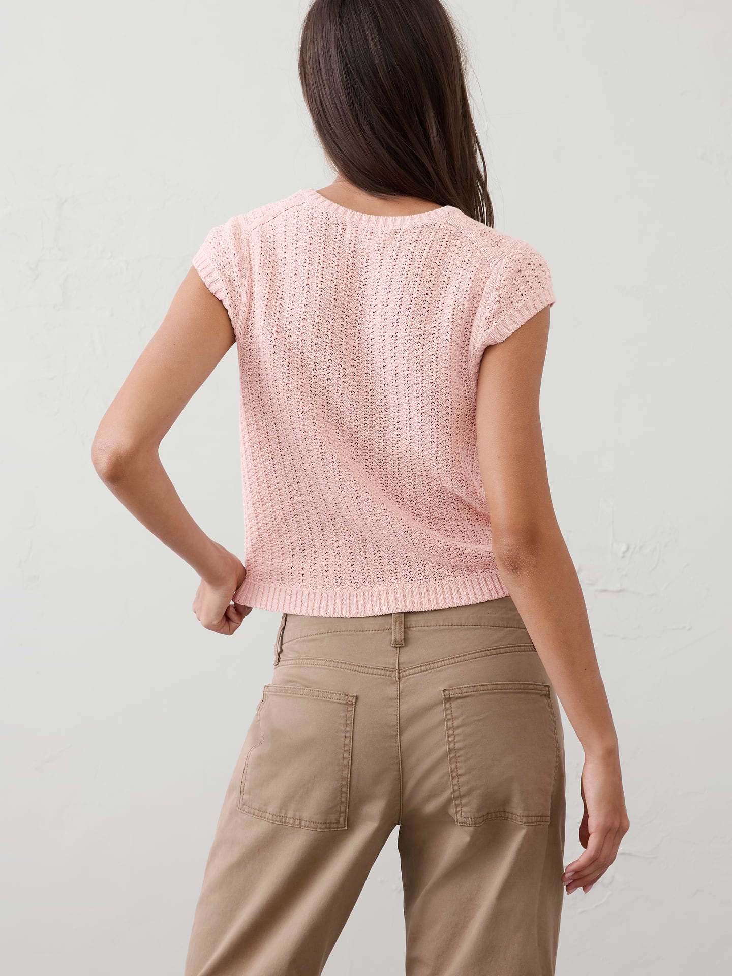 Image number 5 showing, Cotton-Blend Textured Sweater