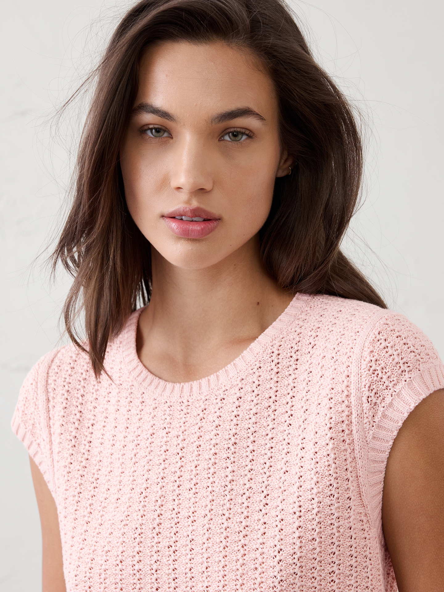 Image number 6 showing, Cotton-Blend Textured Sweater