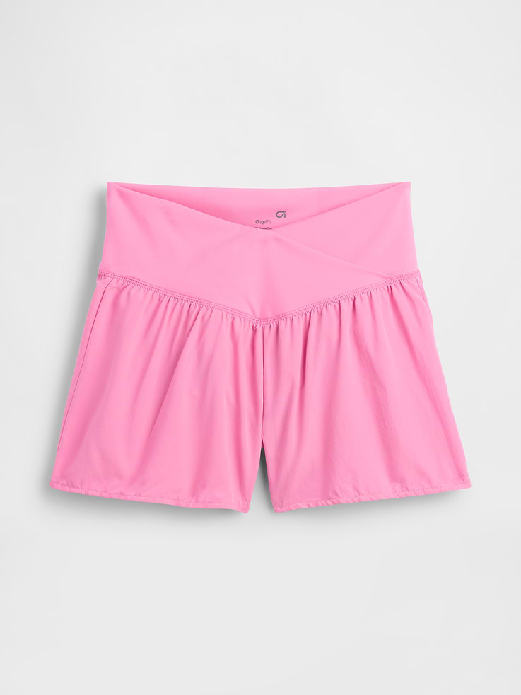 Image number 5 showing, GapFit Studio Recycled 3" Runaround Shorts
