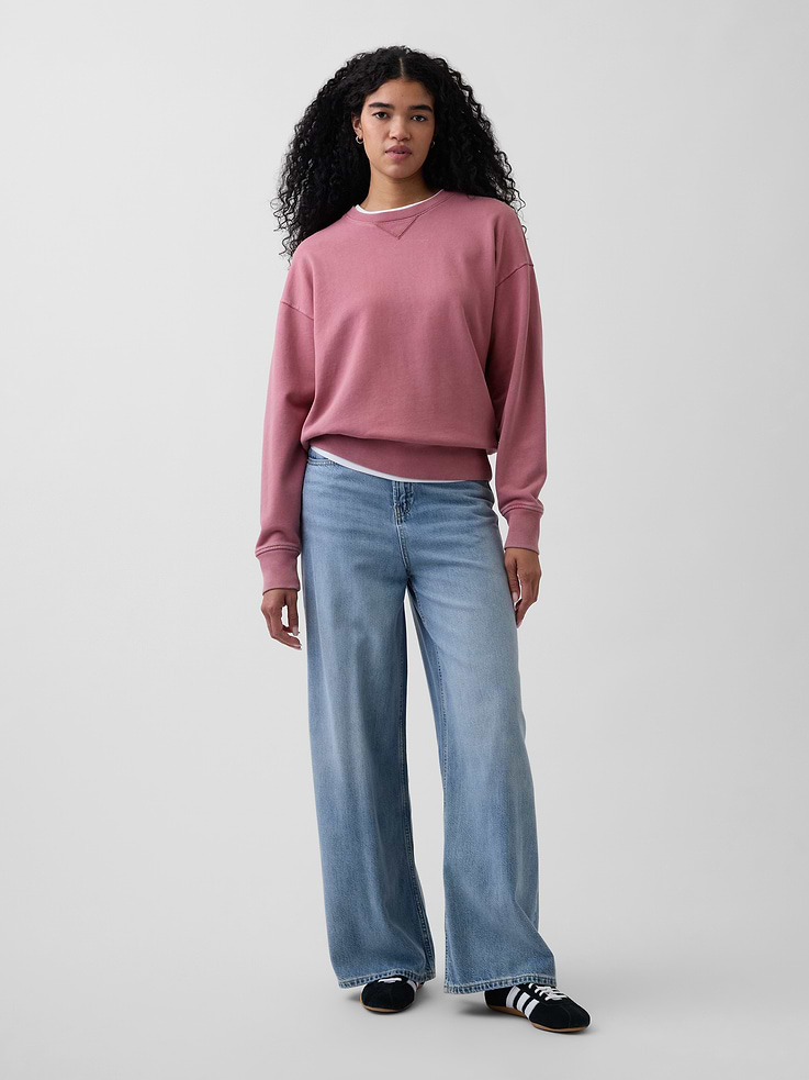 Image number 6 showing, Adult Heavyweight French Terry Oversized Sweatshirt