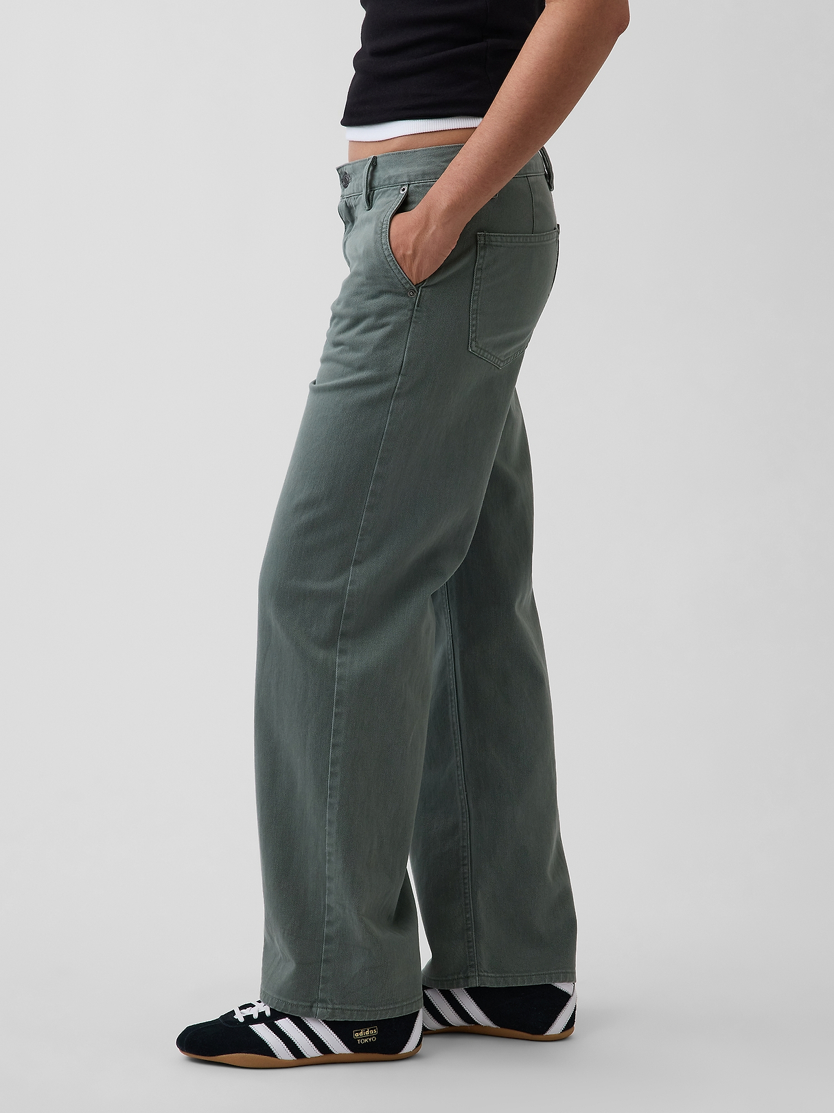 Low Rise '90s Loose Khakis | Gap
