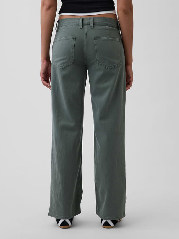 Low Rise '90s Loose Khakis