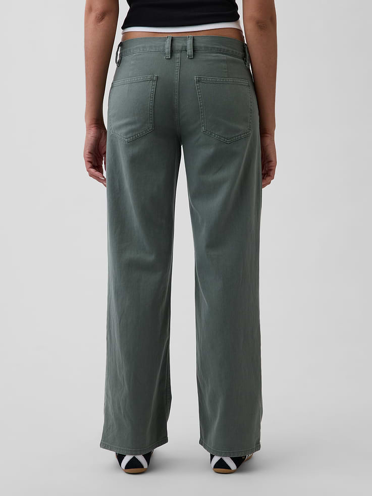 Image number 4 showing, Low Rise '90s Loose Khakis
