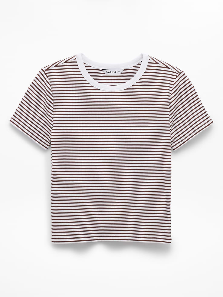 Image number 8 showing, Signature Rib Crop Tee