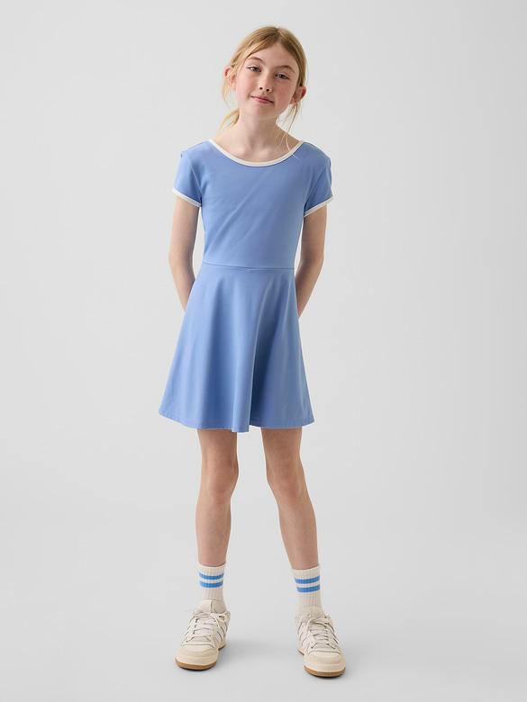 Kids Cap-Sleeve Athletic Dress
