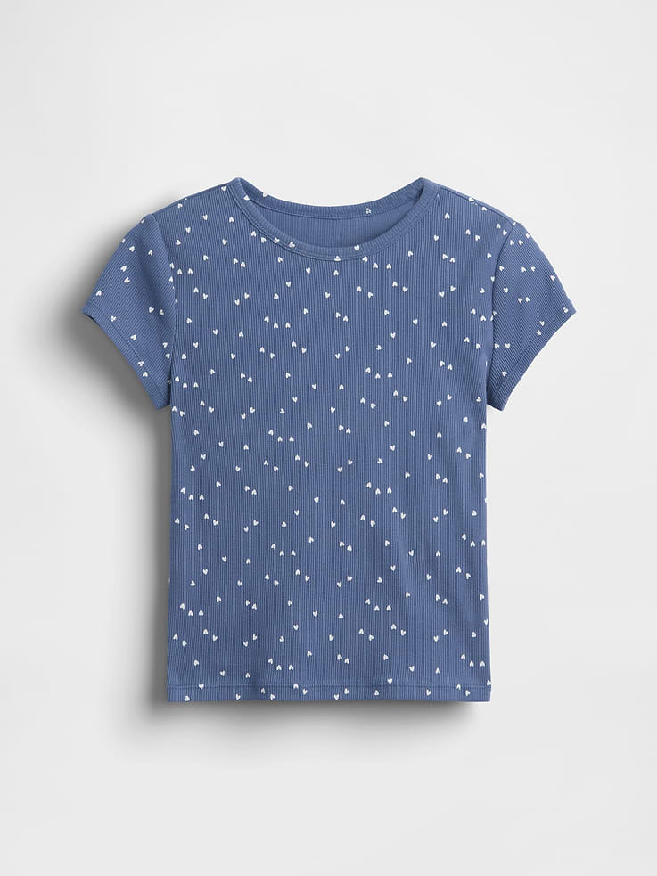 L'image numéro 2 présente T-shirt côtelé pour Enfant