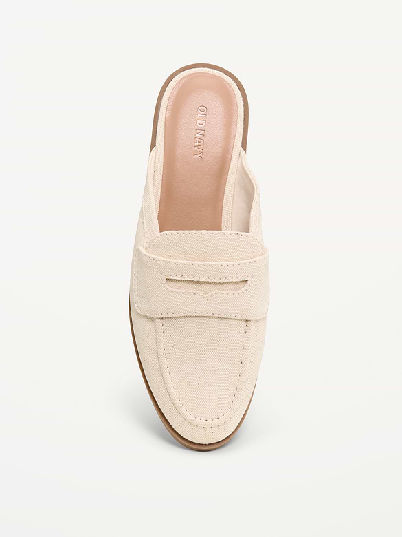 Loafer Mule Shoes for Women