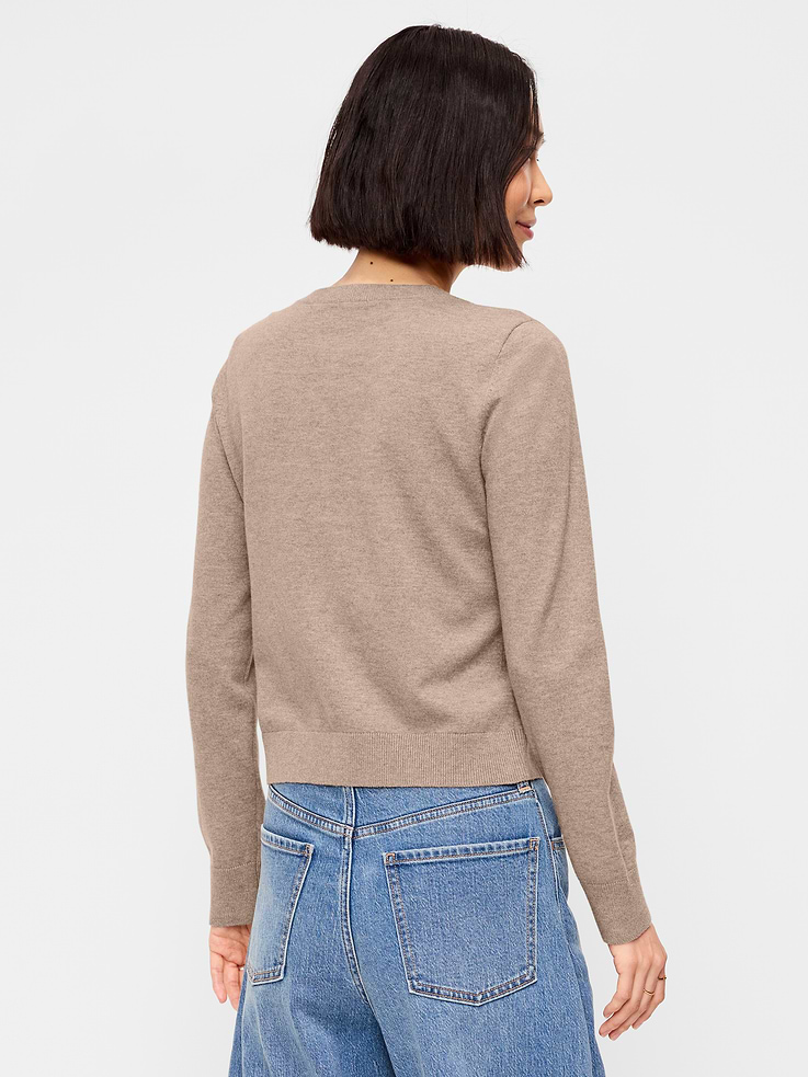 L'image numéro 2 présente Cardigan court ras du cou SoSoft léger