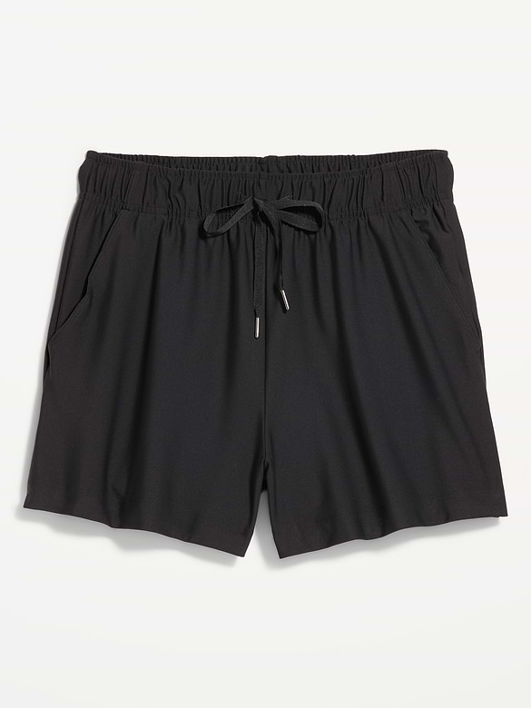 High-Waisted PowerSoft Shorts -- 3.5-inch inseam