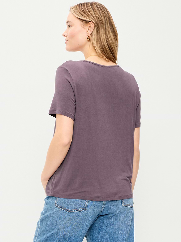 Luxe Crew-Neck T-Shirt