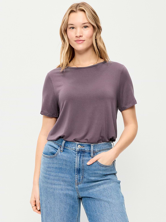 Luxe Crew-Neck T-Shirt