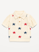 Image number 2 showing, Short-Sleeve Sweater-Knit Polo for Baby