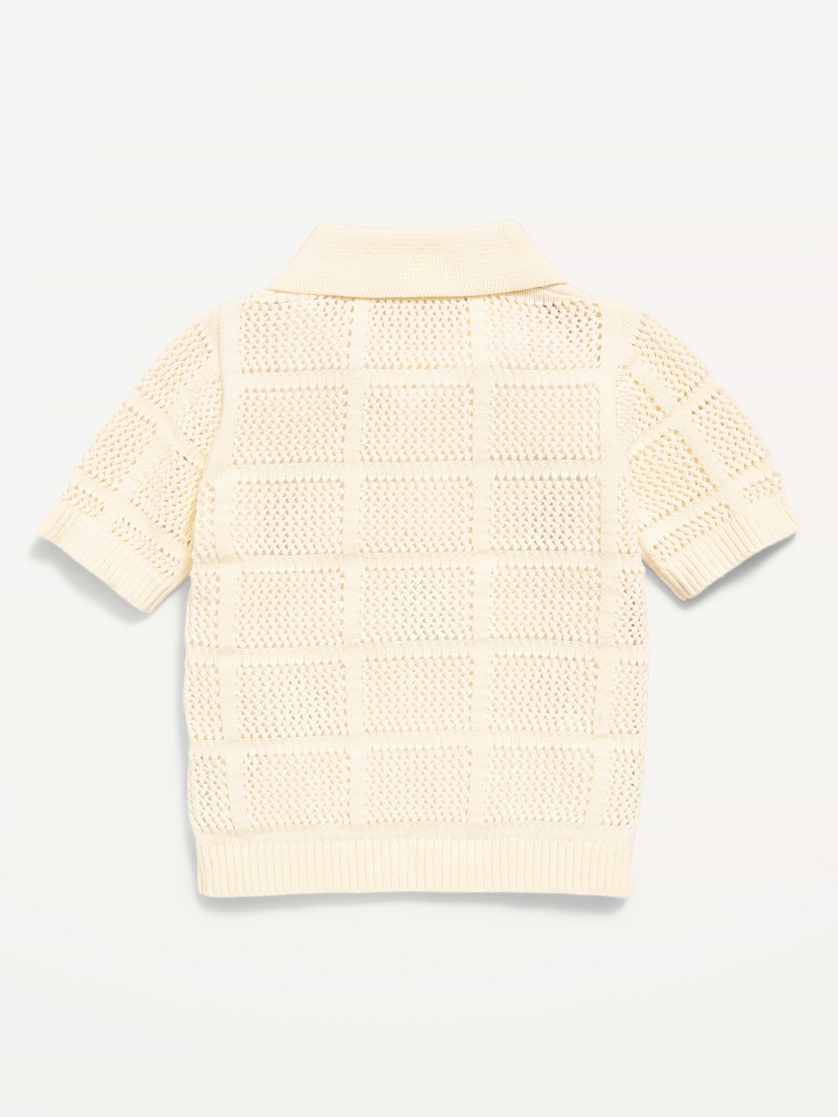 Image number 3 showing, Short-Sleeve Sweater-Knit Polo for Baby