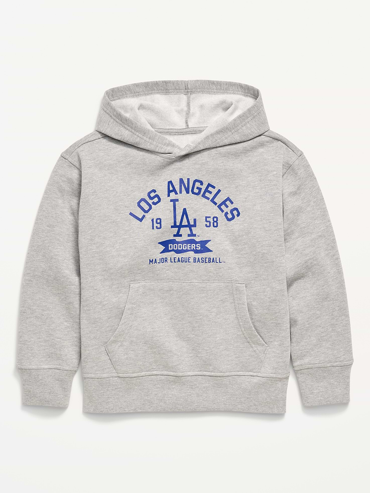 L'image numéro 1 présente Chandail à capuchon des Dodgers de Los Angeles unisexe pour enfant