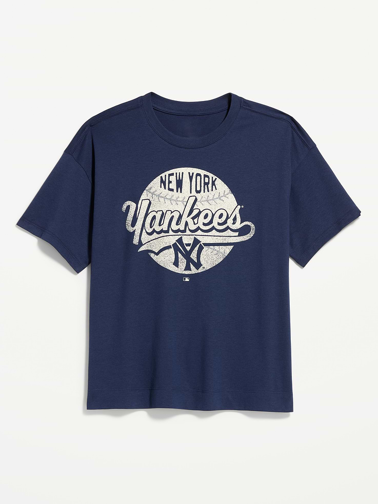 Image number 2 showing, New York Yankees Crew-Neck T-Shirt for Women