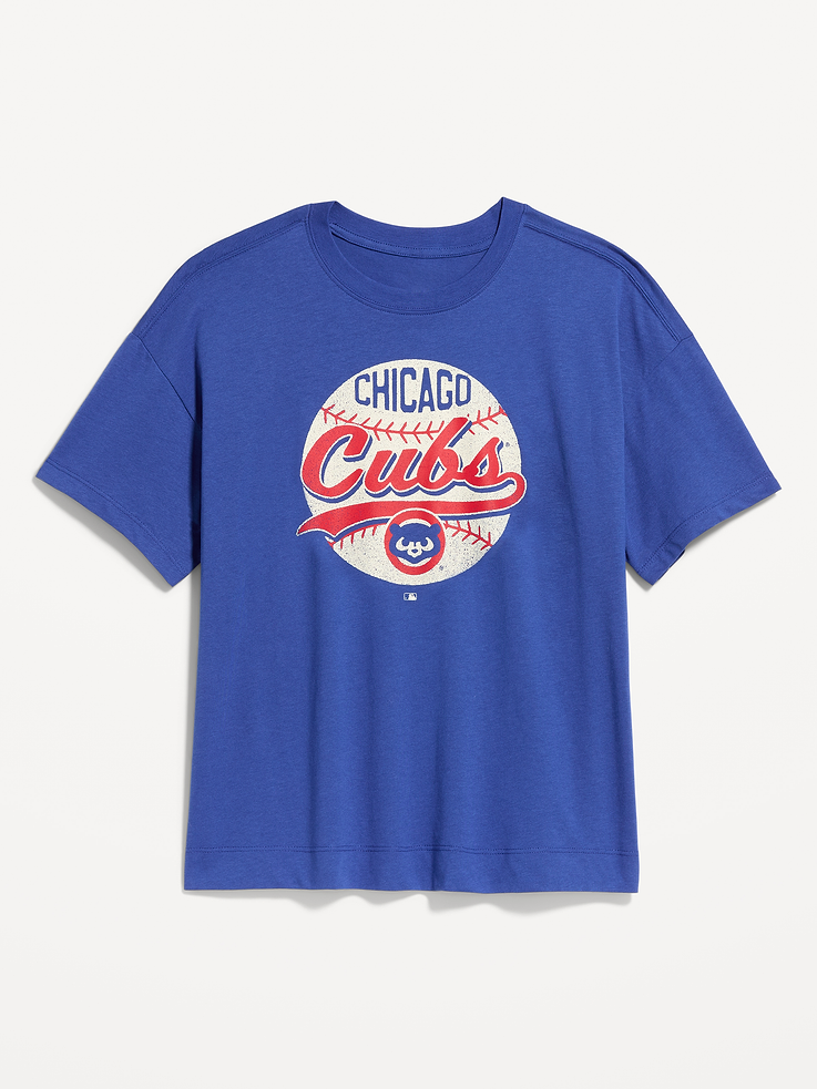 Image number 2 showing, Chicago Cubs Crew-Neck T-Shirt for Women