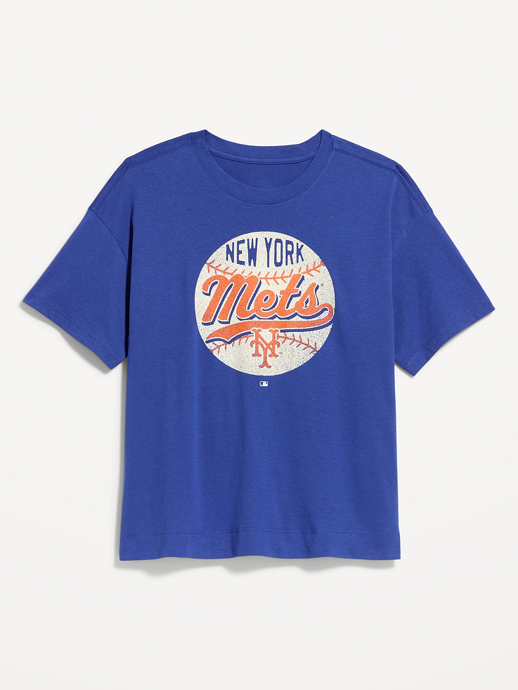Image 2 of 3, New York Mets Crew-Neck T-Shirt for Women