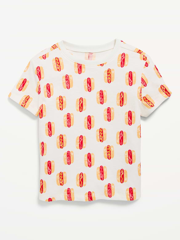 Printed Short-Sleeve T-Shirt for Toddler Boys