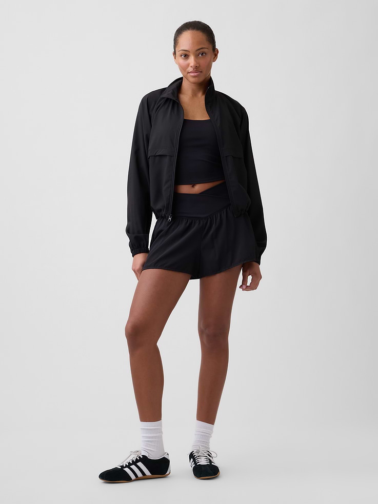 Image number 1 showing, GapFit Studio Recycled 3" Runaround Shorts